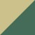 Gold & Hunter Green