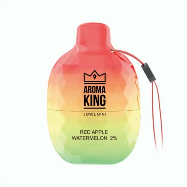 Disposable Vapes - Aroma King Jewel Mini 800 Red Apple Watermelon 2ml