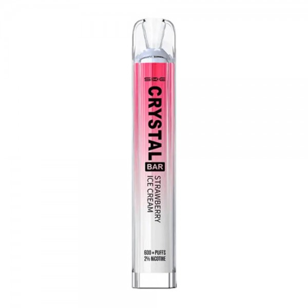 Συσκευές Μιας Χρήσης - Crystal Bar Strawberry Ice Cream 2ml