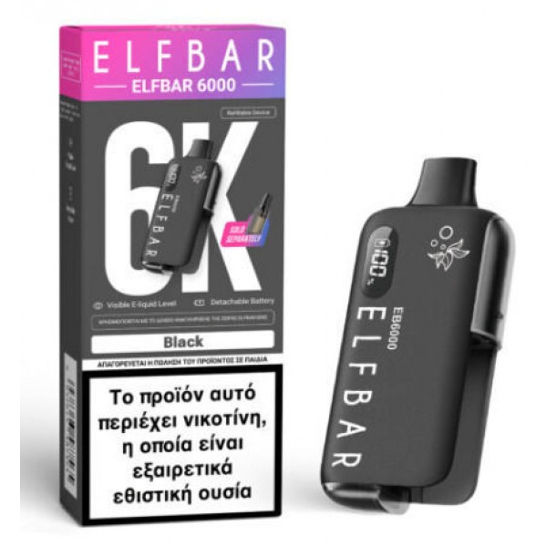 Disposable Vapes - Elf Bar 6000 Pod Kit 10ml