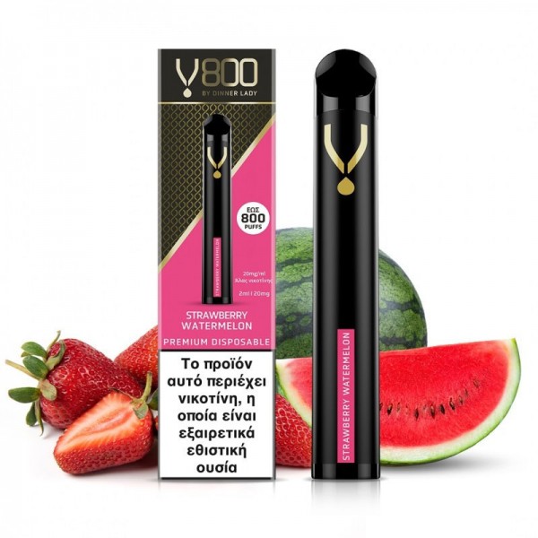 Dinner Lady V800 Disposable Strawberry W...