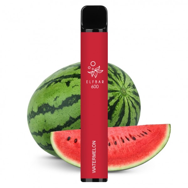 Disposable Vapes - Elf Bar 600 Watermelon 2ml