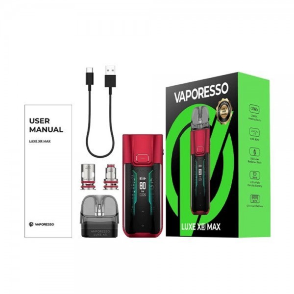 Pod Systems - Vaporesso Luxe XR Max Leather Version Kit 5ml