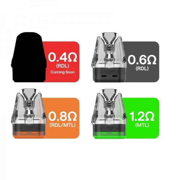 Replacement Pods - OXVA Xlim Top Fill Cartridge SS 2ml