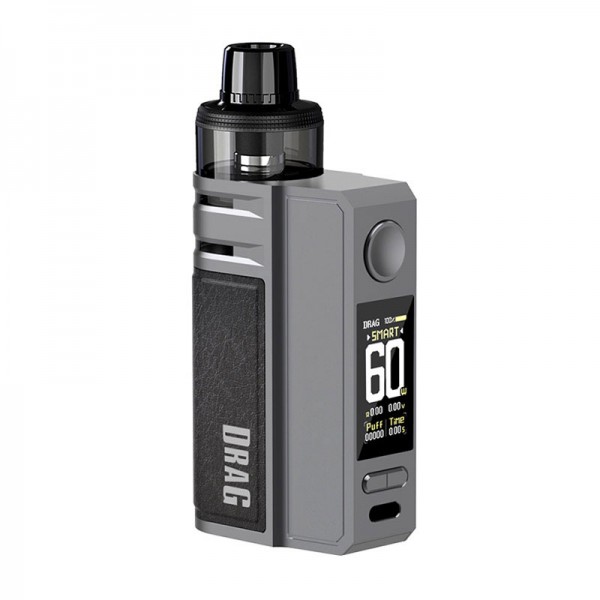 Pod Systems - Voopoo Drag E60 4.5ml Pod Kit Black