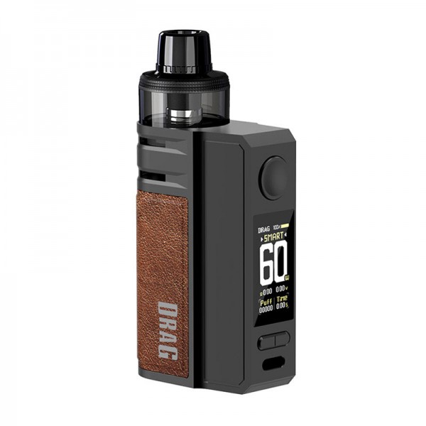 Pod Systems - Voopoo Drag E60 4.5ml Pod Kit Black