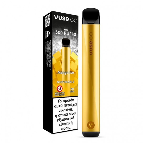 Disposable Vapes - VUSE GO Mango Ice 20mg 2ml