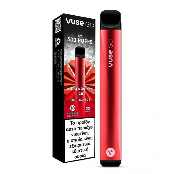 Συσκευές Μιας Χρήσης - VUSE GO Strawberry Ice 20mg 2ml