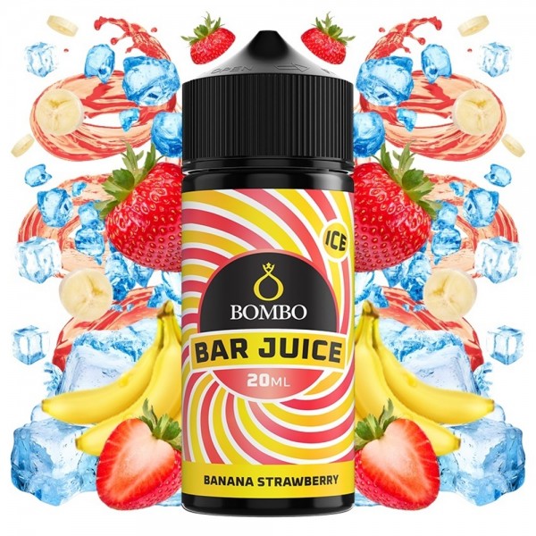 Bombo ELiquids - Bombo Bar Juice Banana Strawberry 20ml/120ml