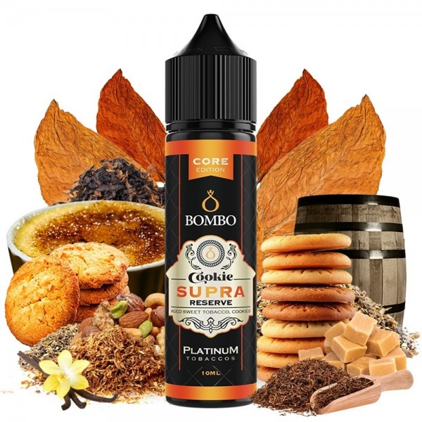 Bombo ELiquids - Bombo Platinum Tobaccos Cookie Supra Reserve Core Edition 10ml/60ml