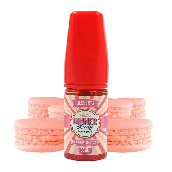 Dinner lady Flavors - Dinner Lady Desserts - Strawberry Macaroon Flavor 30ml