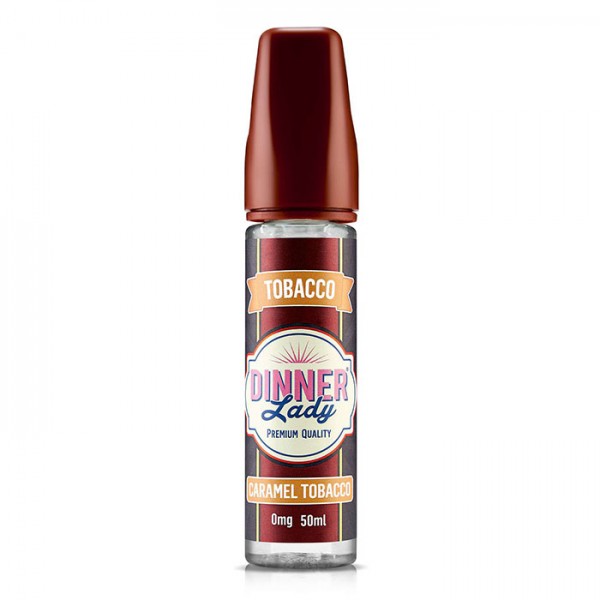 Dinner Lady - Dinner Lady Tobacco Caramel Tobacco 50ml/60ml Shortfill