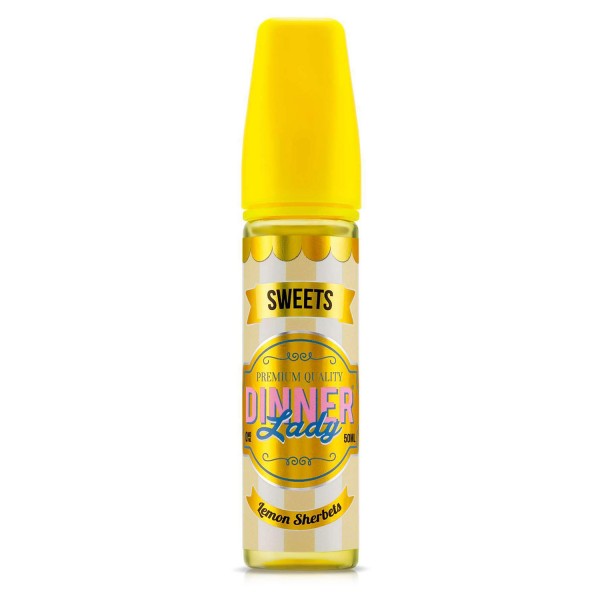 Dinner Lady - Dinner Lady Sweets Lemon Sherbets 50ml/60ml Shortfill