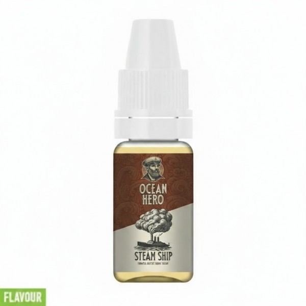 Γεύσεις eCig - Flavour Ocean Hero Steam Ship 10ml