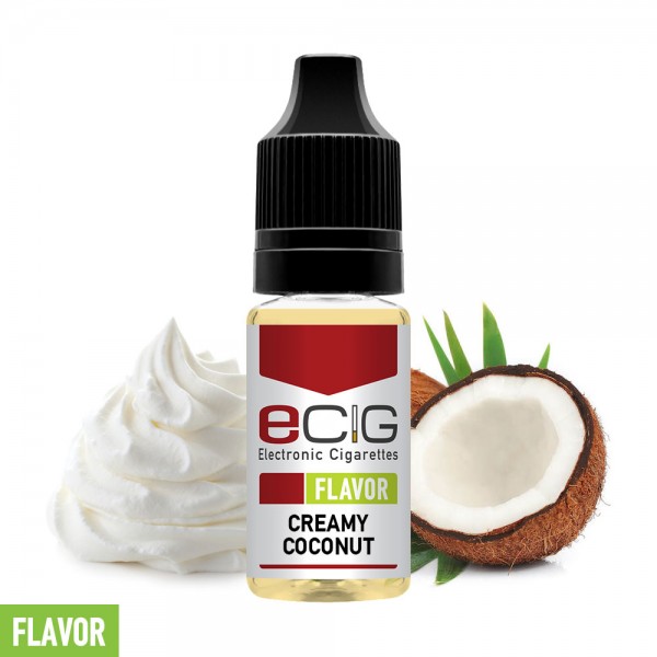 eCig Flavors - Creamy Coconut Concentrate 10ml