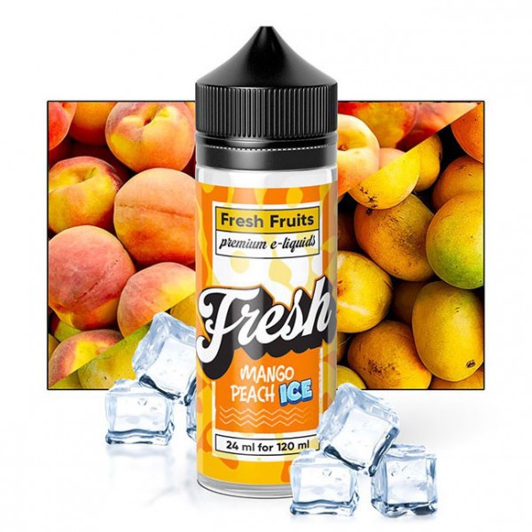 Fresh Premium Eliquids - Fresh Premium Eliquids Mango Peach Ice 24ml/120ml