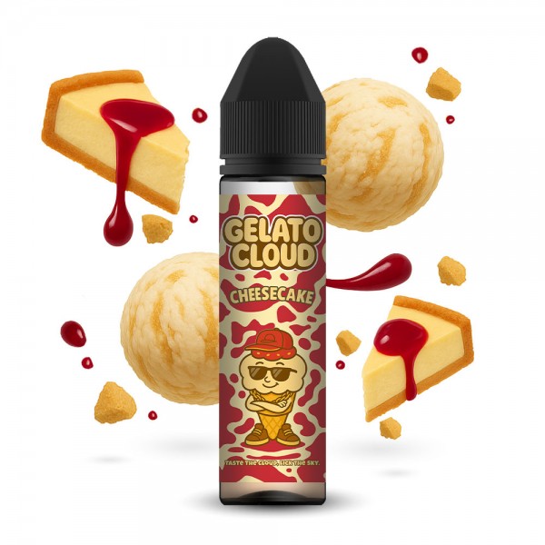 Gelato Cloud Flavor Shots - Gelato Cloud Cheesecake 10ml/60ml