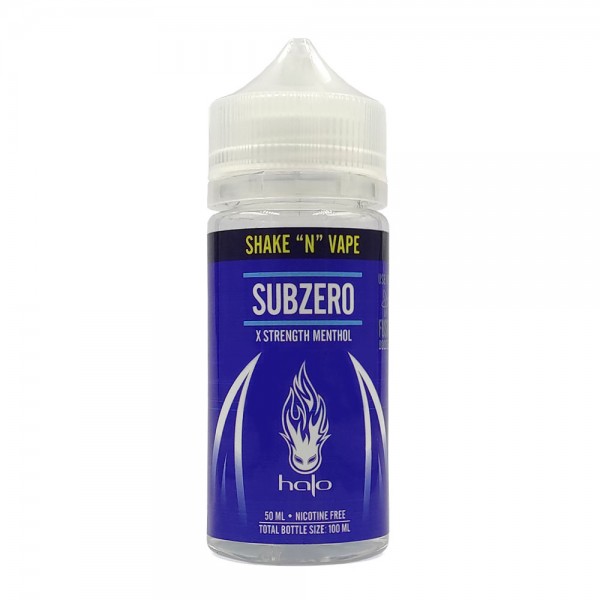 Halo Shake N Vape - Halo Subzero SNV 50ml/100ml