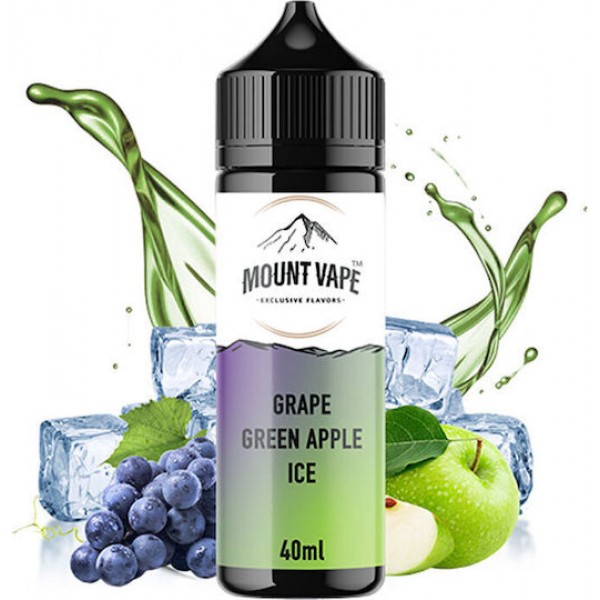 Mount Vape - Mount Vape Grape Green Apple Ice 40ml/120ml
