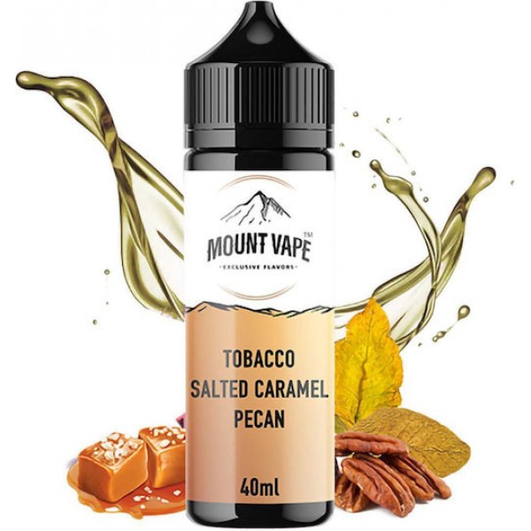 Mount Vape - Mount Vape Tobacco Salted Caramel Pecan 40ml/120ml