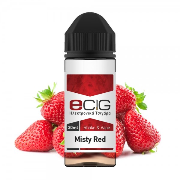 White Label Shake & Vape - Strawberry - Misty Red SNV 30ml/120ml
