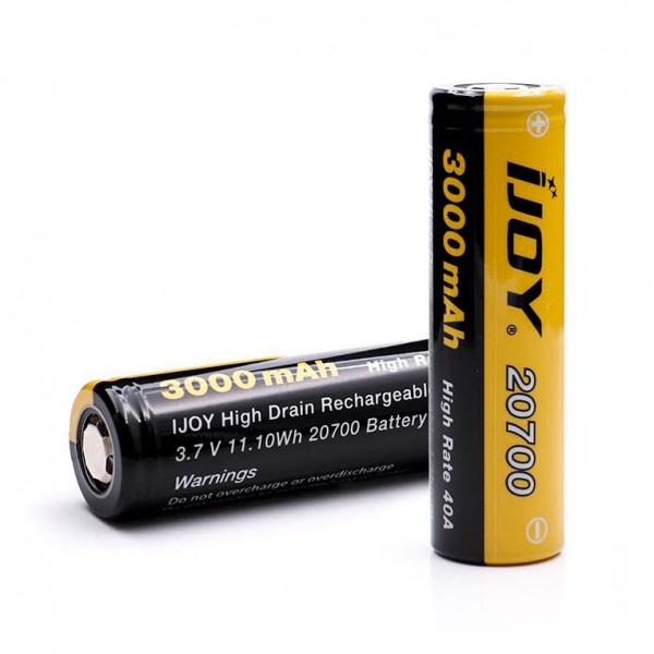 Batteries For Mods - iJoy 20700 3000mAh 40A