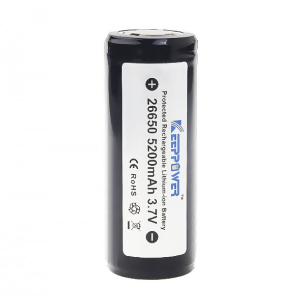 Keeppower 26650 5200mAh - 10A Μπαταρίες για Mods - Keeppower 26650 5200mAh - 10A