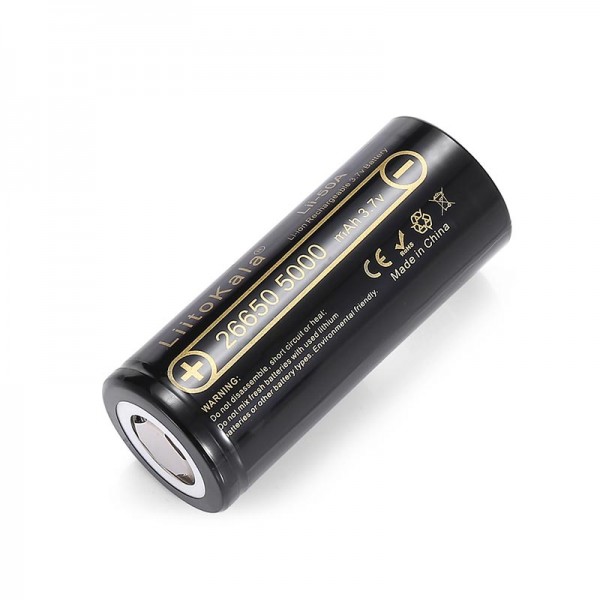 Μπαταρίες για Mods - Μπαταρία LiitoKala Lii-50A 26650 Μπαταρίες για Mods - Μπαταρία LiitoKala Lii-50A 26650