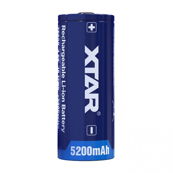 XTAR 26650 Li-ion Battery 5200mAh