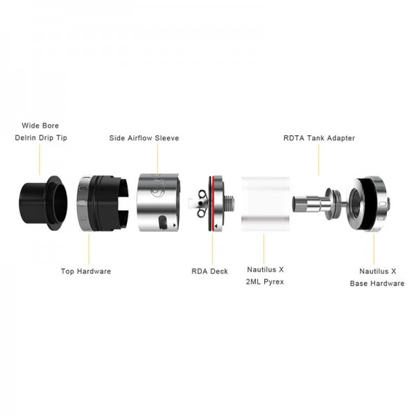 RTA - Aspire Quad Flex Survival Kit 2ml