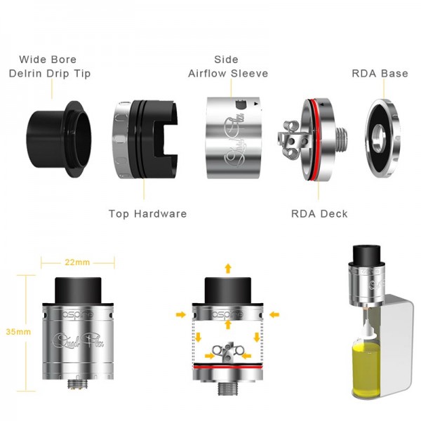 RTA - Aspire Quad Flex Survival Kit 2ml