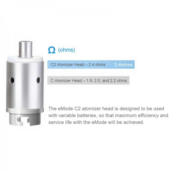 Coil Heads - Joyetech eMode C2 Coil 2.4ohm