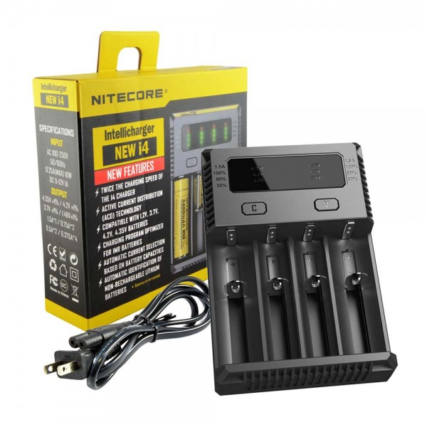 Φορτιστές - NiteCore IntelliCharger New i4