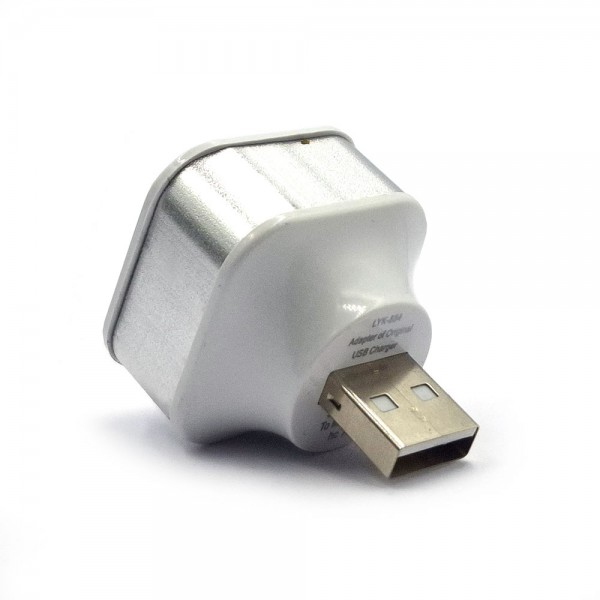 Φορτιστές - Mini Φορτηστής USB 2.0 - 3 Θυρών με σύνδεση USB-A