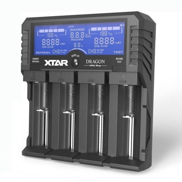 Φορτιστές - XTAR VP4 Plus Dragon Charger