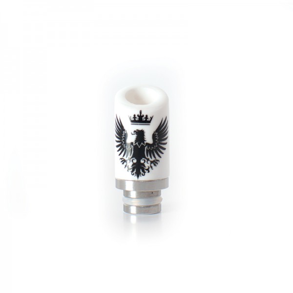 Filters & Drip Tips - Drip Tip Ceramic Eagle Bevel