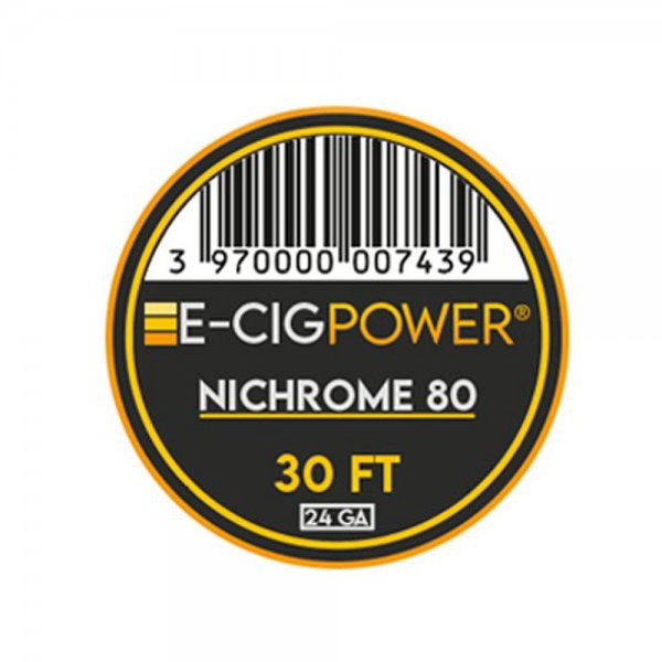 Σύρματα και Βαμβάκια - E-Cig Power Coil Nichrome 80 9m 24GA