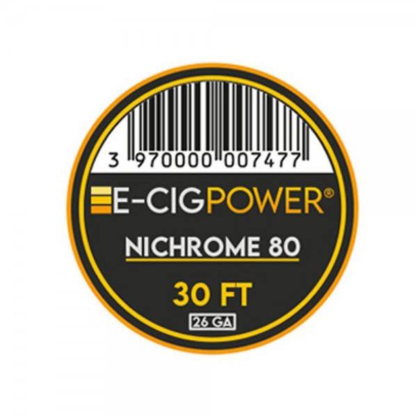 Σύρματα και Βαμβάκια - E-Cig Power Coil Nichrome 80 9m 26GA