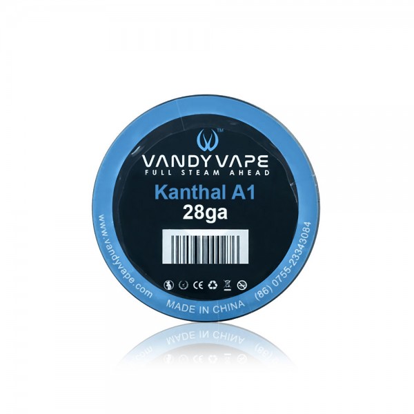 Wires & Cotton - Vandy Vape Kanthal A1 28ga Wire  - 10m