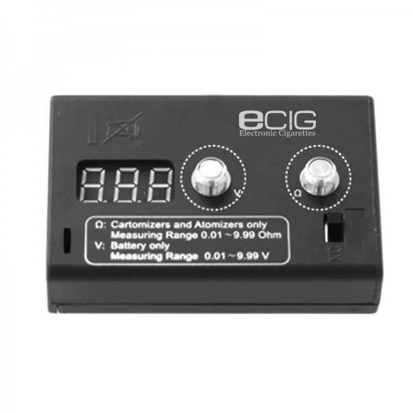 Προθήκες / Βολτόμετρα - ECig Digital Ohmmeter & Voltmeter