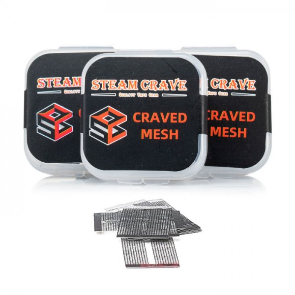 Σύρματα και Βαμβάκια - Steam Crave Craved Mesh Strips SC-01 KA1 0.15ohm
