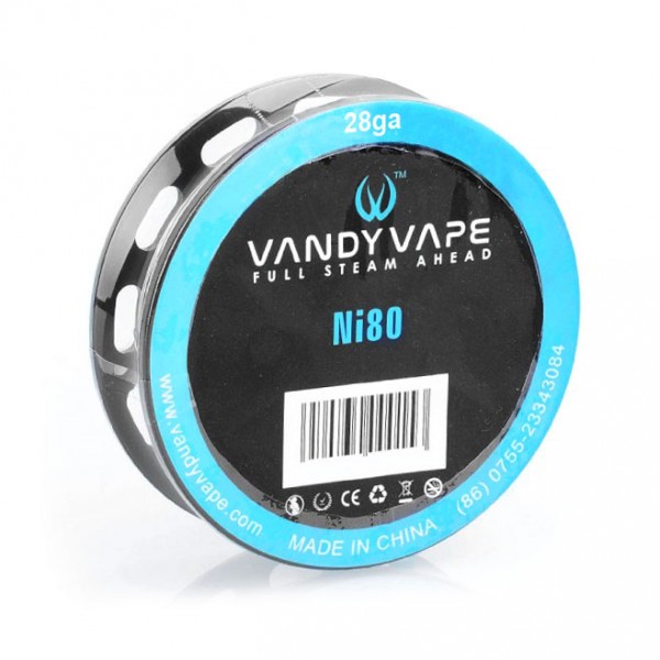 Σύρματα και Βαμβάκια - Vandy Vape Ni80 28ga 10m Vandy Vape Ni80 28ga 10m