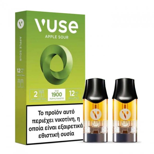 VUSE Prefilled Pods - Vuse Pro Apple Sour