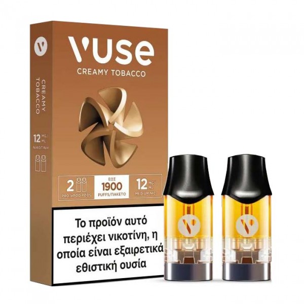 VUSE Προγεμισμένα Pods - Vuse Pro Creamy Tobacco