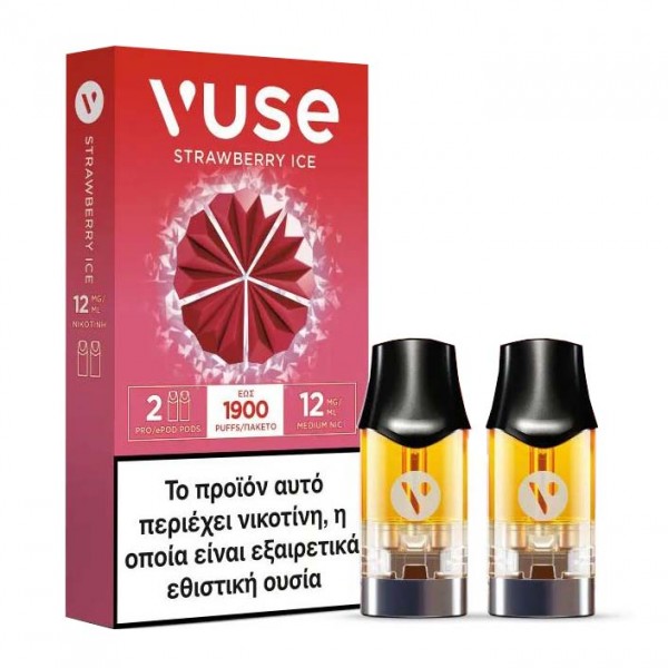 VUSE Prefilled Pods - Vuse Pro Strawberry Ice