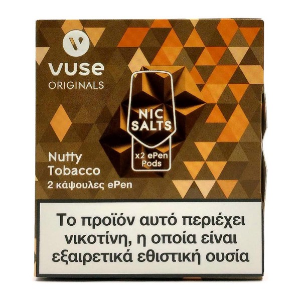 VUSE Prefilled Pods - VUSE ePen Nutty Tobacco