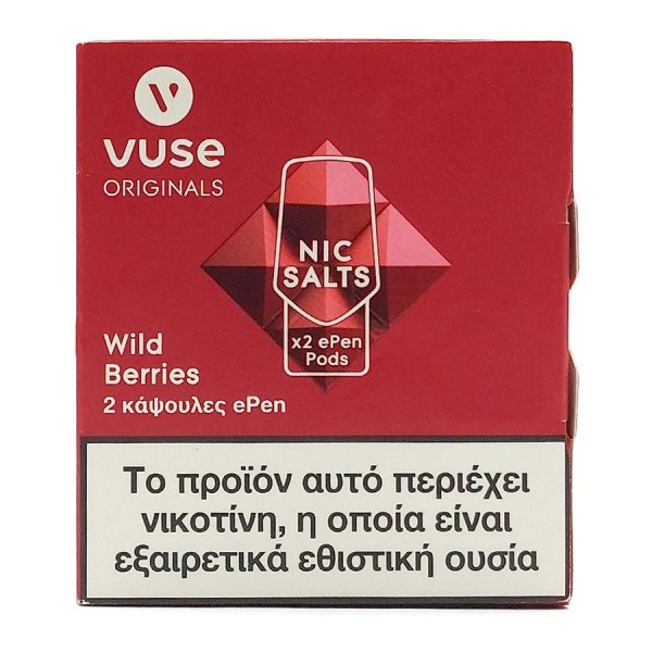 VUSE Prefilled Pods - VUSE ePen Wild Berries