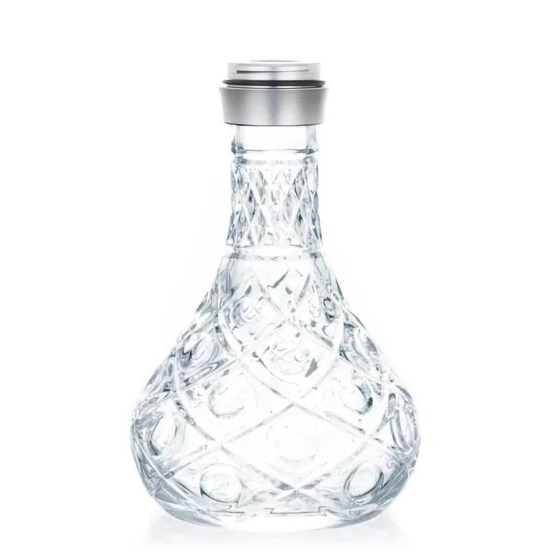 Aladin Glass For Alux 5 Silver - ALADIN Brand - Hookah / Shisha