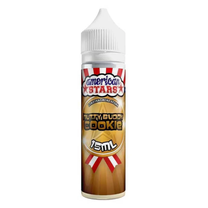 American Stars Nutty Buddy Cookie 15/60ml - AMERICAN STARS Brand - Flavour Shots