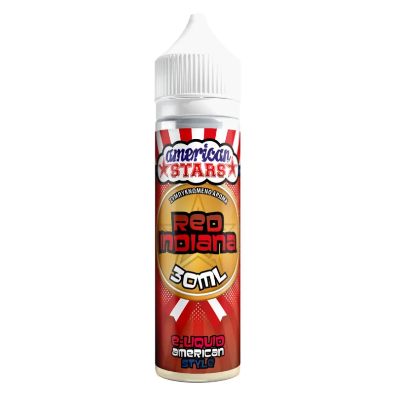 American Stars Red Indiana 30/60ml - AMERICAN STARS Brand - Flavour Shots